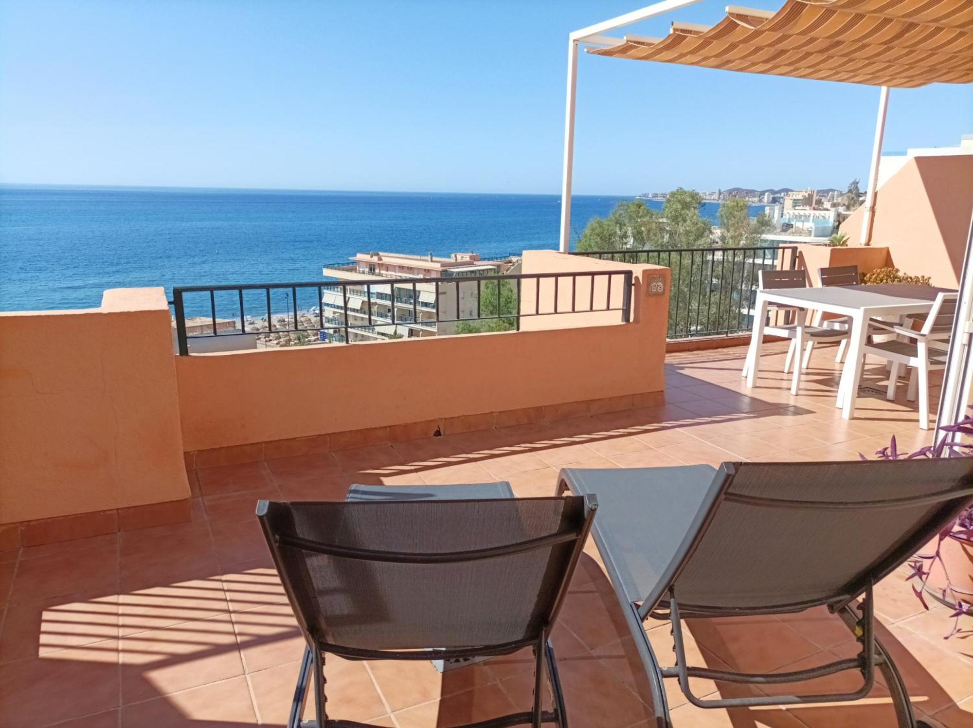 Carvajal Beach Seaview Apartment Benalmadena Ngoại thất bức ảnh